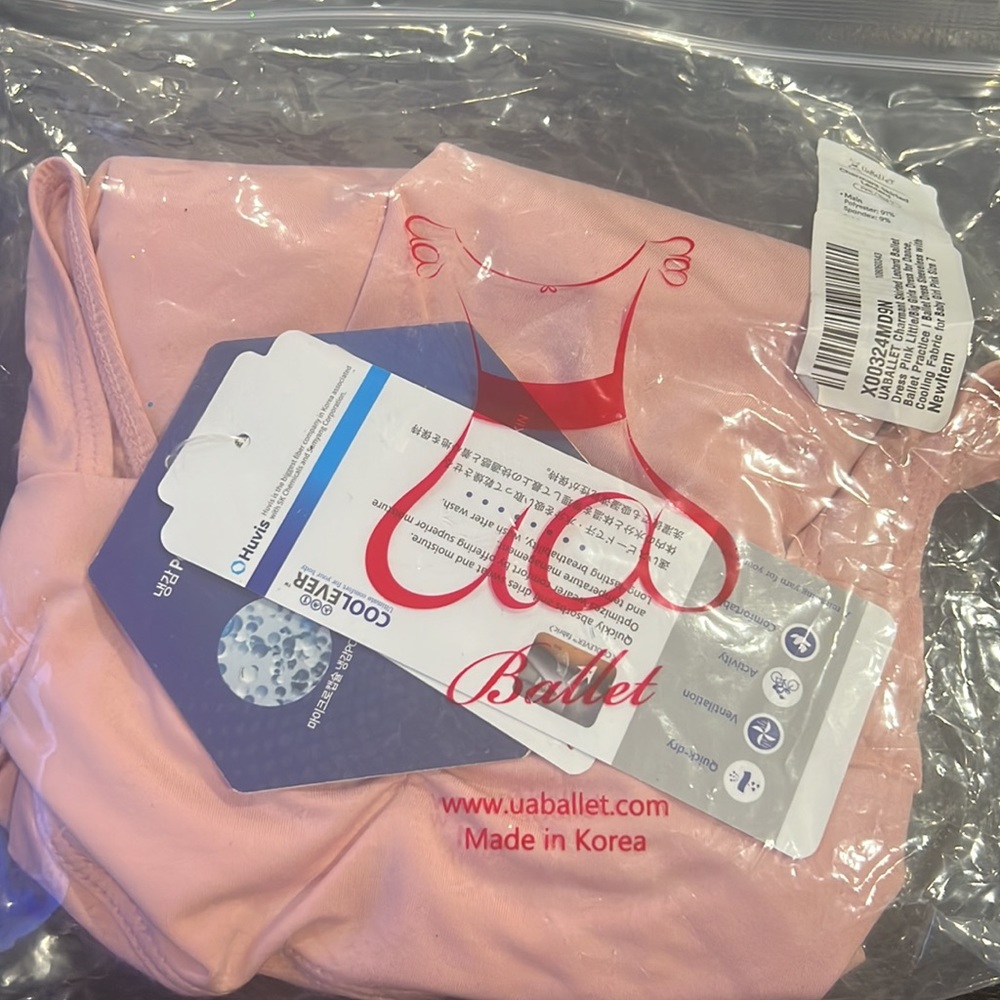 - UABALLET Charmant Ballet Leotard - Ballet Leotards for Girls, Girls Balle - Picture 3 of 4